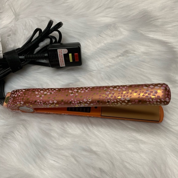 1” ULTRA CHI ORANGE FLAT /STYLING HOT IRON EUC WNB - Picture 8 of 16